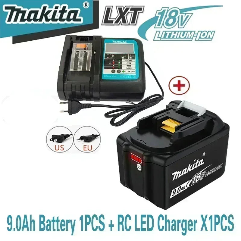 100% Original Makita 6Ah/5Ah/3Ah18V battery replaceable DTW700 DGA404 DDF487 DTD173 DHP488 power tools