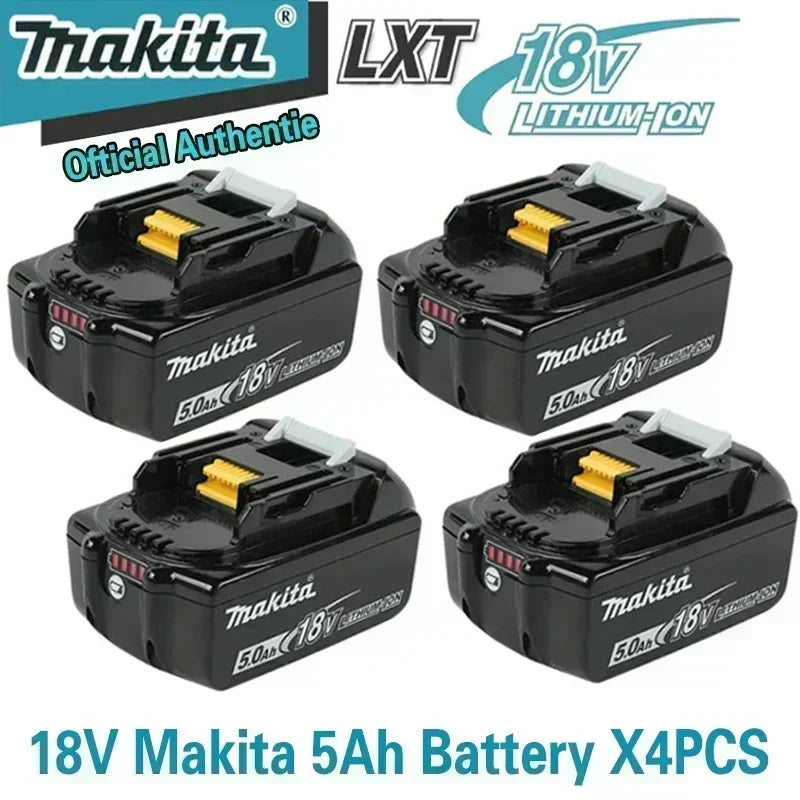 100% Original Makita 6Ah/5Ah/3Ah18V battery replaceable DTW700 DGA404 DDF487 DTD173 DHP488 power tools