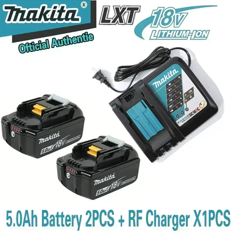 100% Original Makita 6Ah/5Ah/3Ah18V battery replaceable DTW700 DGA404 DDF487 DTD173 DHP488 power tools