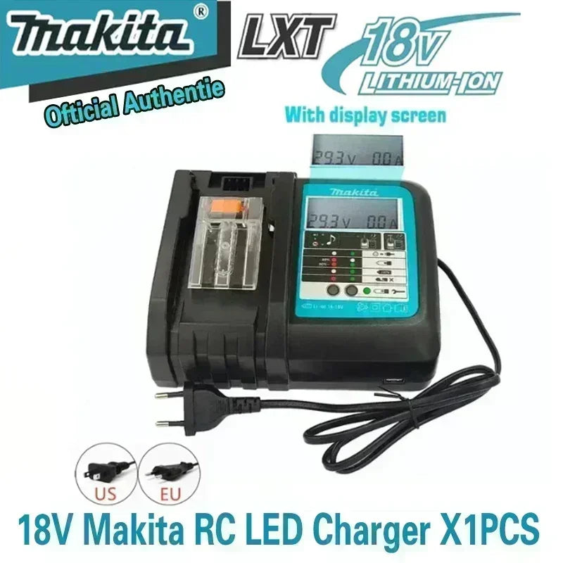 100% Original Makita 6Ah/5Ah/3Ah18V battery replaceable DTW700 DGA404 DDF487 DTD173 DHP488 power tools