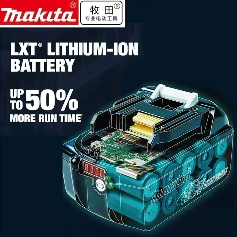 100% Original Makita 6Ah/5Ah/3Ah18V battery replaceable DTW700 DGA404 DDF487 DTD173 DHP488 power tools