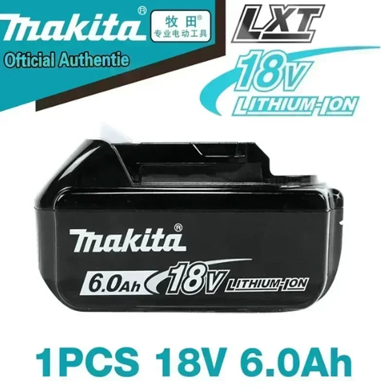 100% Original Makita 6Ah/5Ah/3Ah18V battery replaceable DTW700 DGA404 DDF487 DTD173 DHP488 power tools